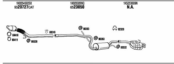 Купить Walker VW40407 по низкой цене в Украине!