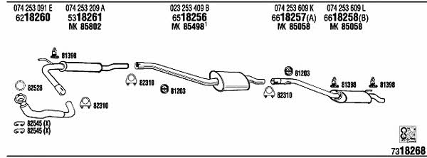 Купити Walker VW72232 за низькою ціною в Україні!
