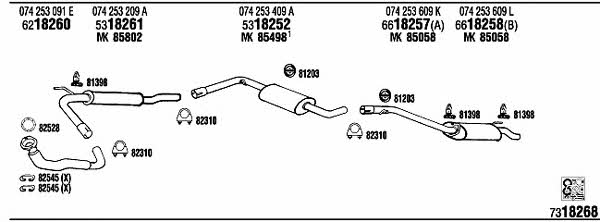 Купити Walker VW72239 за низькою ціною в Україні!