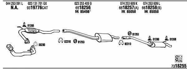 Купити Walker VW72246 за низькою ціною в Україні!