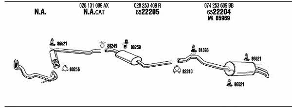 Купити Walker VW72283 за низькою ціною в Україні!