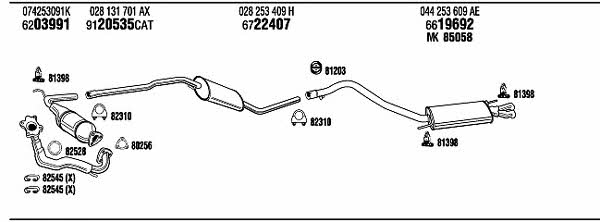 Купити Walker VW72292 за низькою ціною в Україні!
