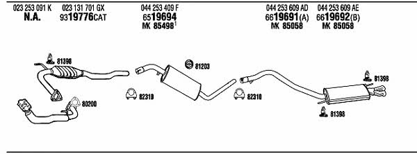 Купити Walker VW72295 за низькою ціною в Україні!