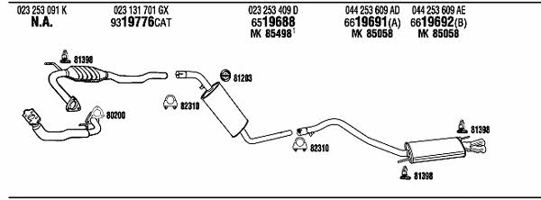 Купити Walker VW72296 за низькою ціною в Україні!