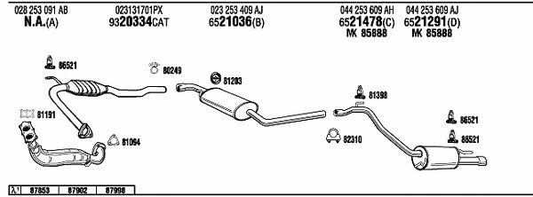 Купити Walker VW72299 за низькою ціною в Україні!