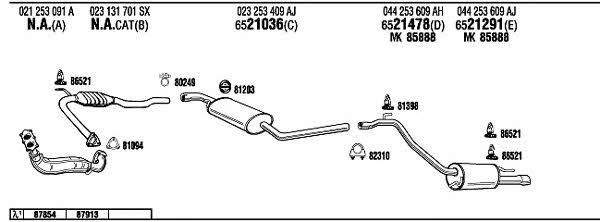 Купити Walker VW72305 за низькою ціною в Україні!