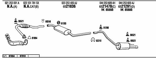 Купити Walker VW72306 за низькою ціною в Україні!