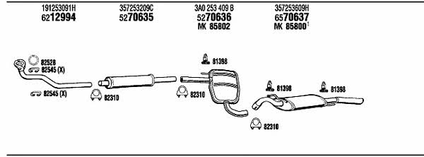 Купити Walker VW80306 за низькою ціною в Україні!
