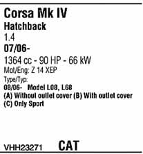 VHH23271 Walker Система выпуска отработаных газов