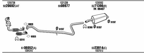Купити Walker FOK16626A за низькою ціною в Україні!