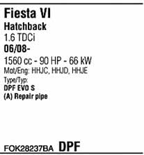 Walker FOK28237BA Система выпуска отработаных газов FOK28237BA: Купить в Украине - Отличная цена на EXIST.UA! FOK28237BA Walker Система выпуска отработаных газов