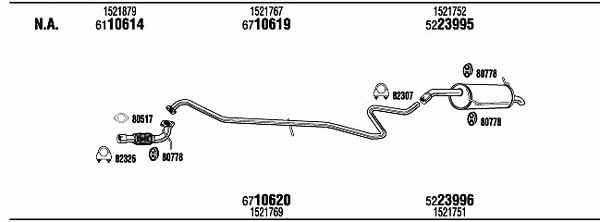 Купити Walker FOH31520 за низькою ціною в Україні!