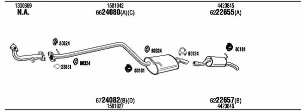 Купити Walker FOK17783AA за низькою ціною в Україні!