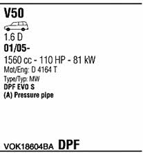 VOK18604BA Walker Система випуску відпрацьованих газів