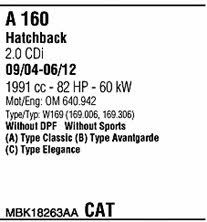 MBK18263AA Walker Система выпуска отработаных газов