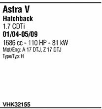 Walker VHK32155 Система випуску відпрацьованих газів VHK32155: Приваблива ціна - Купити в Україні на EXIST.UA!