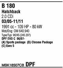 MBK18507CB Walker Система випуску відпрацьованих газів