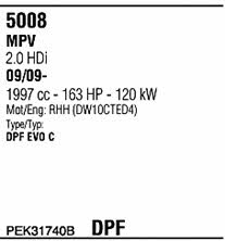 PEK31740B Walker Система выпуска отработаных газов
