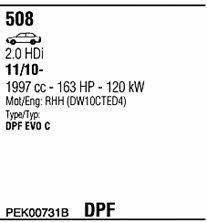  PEK00731B Система випуску відпрацьованих газів PEK00731B: Купити в Україні - Добра ціна на EXIST.UA!