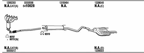 Купити Walker OPK19362 за низькою ціною в Україні!