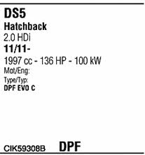 CIK59308B Walker Система выпуска отработаных газов