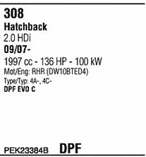  PEK23384B Система випуску відпрацьованих газів PEK23384B: Купити в Україні - Добра ціна на EXIST.UA!
