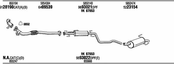 Купити Walker OPK18691BA за низькою ціною в Україні!