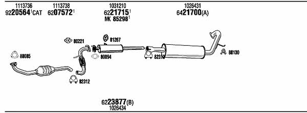 Купити Walker FO33008 за низькою ціною в Україні!