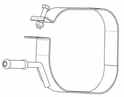 80594 Walker Кронштейн крепления выхлопной системы