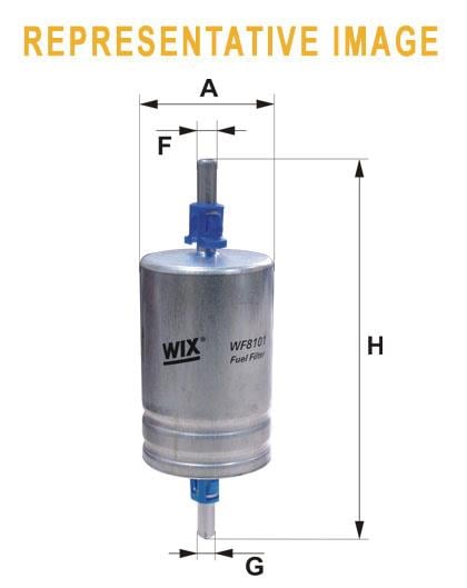 WIX WF8141 Фільтр палива WF8141: Купити в Україні - Добра ціна на EXIST.UA!