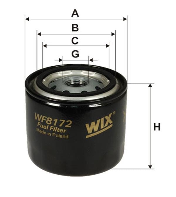 Купити WIX WF8172 – суперціна на EXIST.UA!