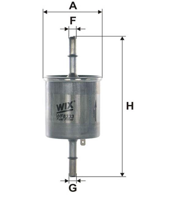 Фільтр палива WIX WF8333