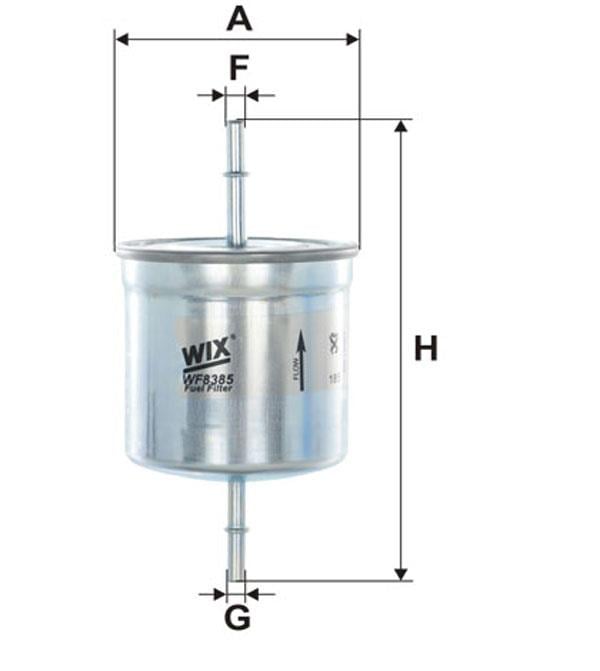 WIX WF8385 Фільтр палива WF8385: Приваблива ціна - Купити в Україні на EXIST.UA!