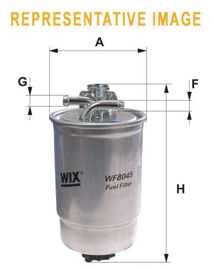 WIX WF8397 Фільтр палива WF8397: Купити в Україні - Добра ціна на EXIST.UA!