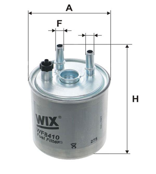 WIX WF8410 Фільтр палива WF8410: Купити в Україні - Добра ціна на EXIST.UA!