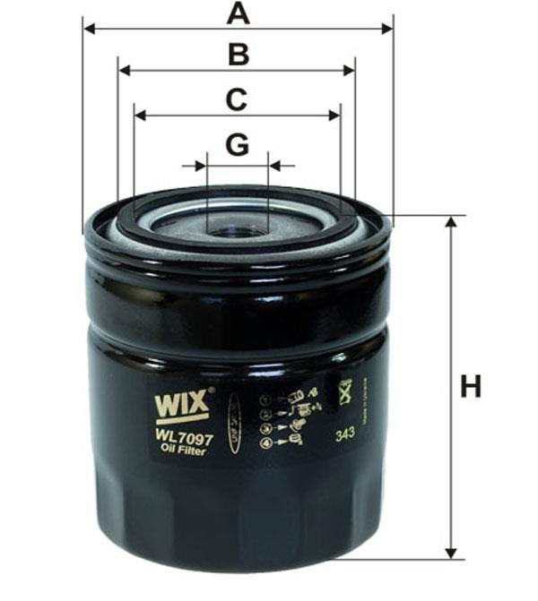 Купити WIX WL7097 – суперціна на EXIST.UA!