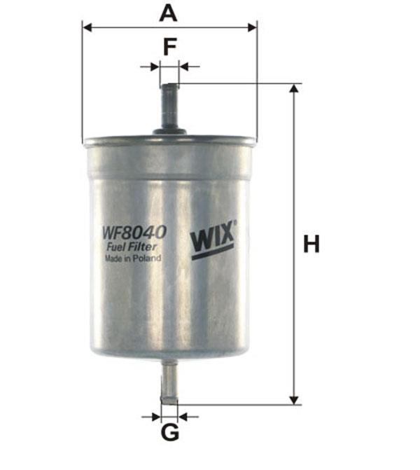 Фільтр палива WIX WF8040