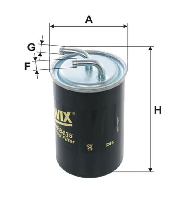 Паливний фільтр WIX WF8435