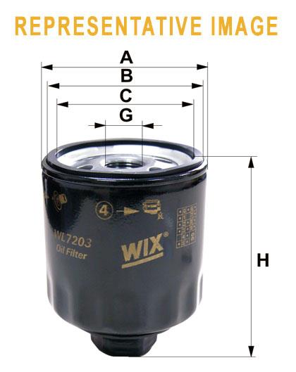 Масляный фильтр WIX WL7123