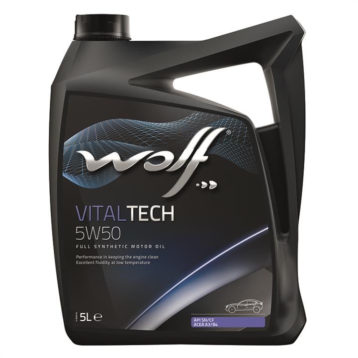 Моторна олива Wolf Vitaltech 5W-50, 5л Wolf 8314728