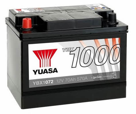Yuasa YBX1072 Акумулятор Yuasa YBX1000 CaCa 12В 70Ач 570А(EN) L+ YBX1072: Купити в Україні - Добра ціна на EXIST.UA!