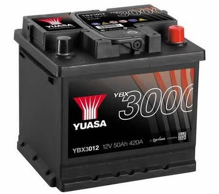 Батарея аккумуляторная Yuasa YBX3000 SMF 12В 50Ач 420A(EN) R+ Yuasa YBX3012 - фото 2
