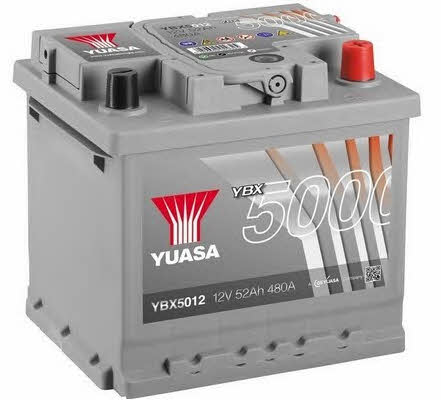 Батарея аккумуляторная Yuasa YBX5000 Silver High Performance SMF 12В 52Ач 480A(EN) R+ Yuasa YBX5012 - фото 2