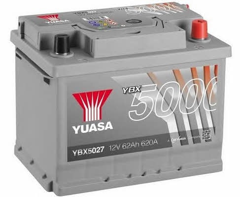 Батарея аккумуляторная Yuasa YBX5000 Silver High Performance SMF 12В 62Ач 620А(EN) R+ Yuasa YBX5027 - фото 2