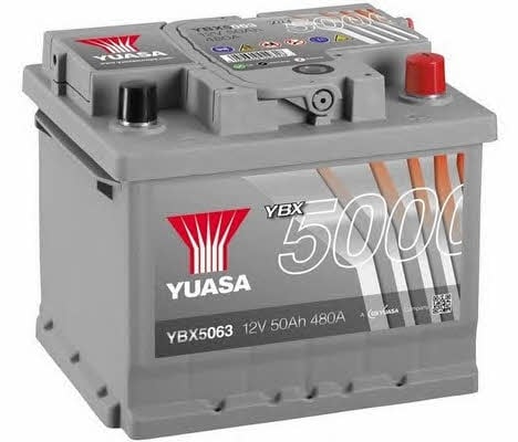 Батарея аккумуляторная Yuasa YBX5000 Silver High Performance SMF 12В 50Ач 480А(EN) R+ Yuasa YBX5063 - фото 2