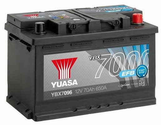 Yuasa YBX7096 Акумулятор Yuasa YBX7000 EFB Start-Stop Plus 12В 70Ач 650А(EN) R+ YBX7096: Приваблива ціна - Купити в Україні на EXIST.UA!