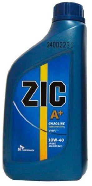 ZIC 133393 Моторна олива ZIC A Plus 10W-40, 1л 133393: Купити в Україні - Добра ціна на EXIST.UA!