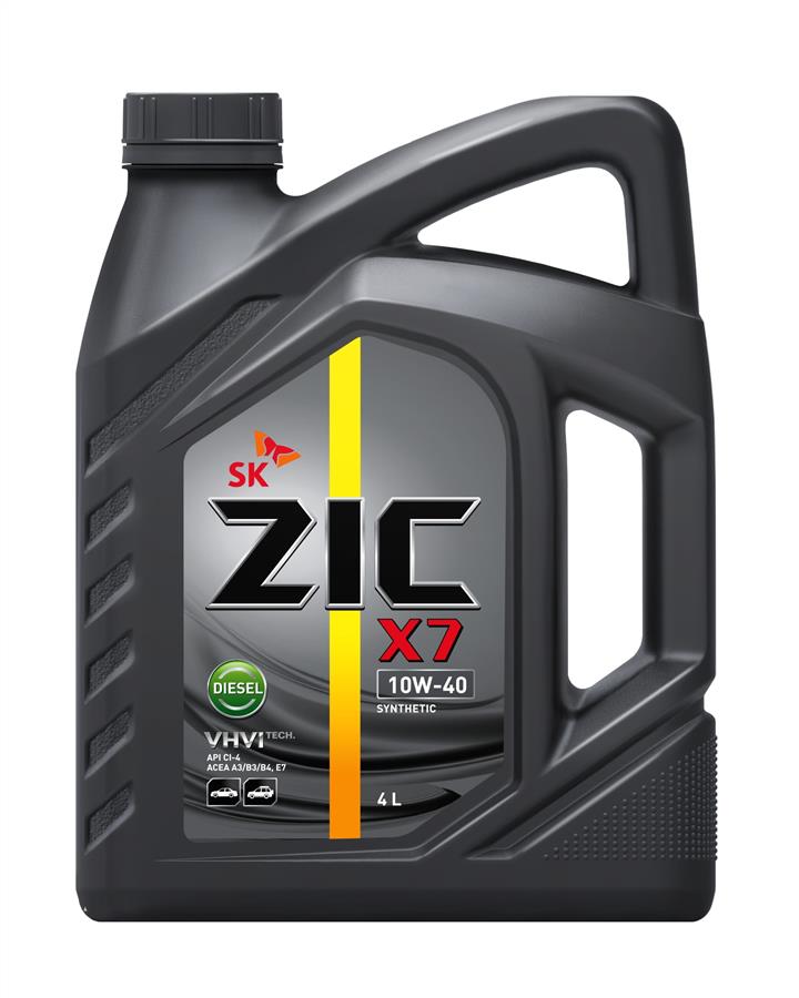 Моторное масло ZIC X7 Diesel 10W-40, 4л ZIC 162607