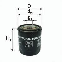 PP49 PZL Sedziszow Масляный фильтр