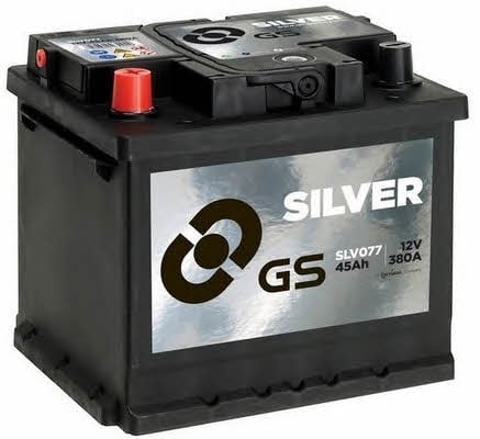 Батарея акумуляторна Gs 12В 45Аг 380А(EN) L+ Gs SLV077